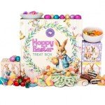 Easter Basket for Kids, Adults, Limited Edition Chocolate and Candy Gift, Chocolate Eggs, Cookies, Pretzels, Gummies, Jelly Beans, Prefilled Easter Basket Gift for Kids Women Men Boys Girls Adults Teens