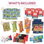 Healthy Snack Box Variety Pack Easter Care Package (50 Count) Candy Gift Basket College Student Crave Food Box, Nutritious Bars Chips, Birthday Sweet Treats for Adults Kids Teens Boys Girls