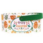 Easter Snack Basket (52 Count) Filled with Candy, Treats and Bunny, Great Package for Family, Friends, Kids, Boys and Girls - Style 2