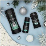 AXE Apollo Gift Set With Body Spray, Antiperspirant & Deodorant Stick and Body Wash for Grooming for Holiday 3 count