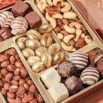 Easter Snack Assortment Gift Basket- Chocolate Easter Eggs, Candy and Nuts Gift Tin- Gourmet Treat Variety Present– Best Gift Idea for Men, Women, Kids, Family- Bonnie and Pop