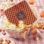 Easter Snack Assortment Gift Basket- Chocolate Easter Eggs, Candy and Nuts Gift Tin- Gourmet Treat Variety Present– Best Gift Idea for Men, Women, Kids, Family- Bonnie and Pop