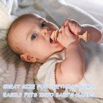 iAOVUEBY Baby Shower Gifts, Baby Boy Gift Basket Set Newborn Blanket Elephant Lovey Baby Security Blanket Wooden Rattle Toy, Funny Bibs Socks & Greeting Card, New Boys Baby Gift Essentials