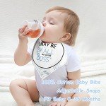 iAOVUEBY Baby Shower Gifts, Baby Boy Gift Basket Set Newborn Blanket Elephant Lovey Baby Security Blanket Wooden Rattle Toy, Funny Bibs Socks & Greeting Card, New Boys Baby Gift Essentials