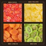 Variety Dried Fuit Gift Basket, Gift Box for Birthday. Anniversary, Get Well Gift, Gift for Him, Her and Family, Snackberry (1 Pack)