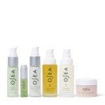 OSEA Bestseller Minis Collection - 6-Piece Mini Face & Body Set for Glowing Skin - Includes Cleanser, Hyaluronic Serum, Protection Cream, Body Scrub, Body Oil & Body Balm - Perfect Holiday Gift Set