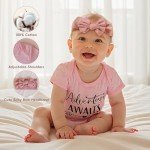 Baby Shower Gifts for Girls - New Born Baby Girls Gift Basket - Baby Gifts for Newborn Girl Essentials Stuff - Gender Reveal Ideas Welcome Baby Girl