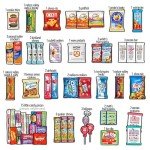 CRAVEBOX Snacks Box Variety Pack Care Package (55 Count) Easter Gift Basket Adults Kids Guys Girls Women Men Boyfriend Candy Birthday Cookies Chips Teenage College Student Food School