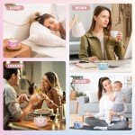 Candles Gift Set for Women, Aromatherapy Candles for Home Scented 4 Pack, 80 Hours Long Lasting, Womens Gifts for Christmas, Birthday, Valentines Day