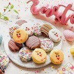 Easter Gift Baskets, Cookie Snack Variety Holiday Gifts, Spring Chocolate Gift Assortment, Unique Food Treats for Family Holiday Ideas, Bonnie & Pop