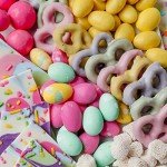 Easter Gift Baskets, Snack Variety Holiday Crate, Spring Gift Assortment, Unique Food Treats for Family Holiday Ideas, Large, Bonnie & Pop