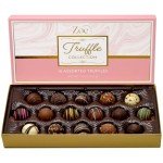 CRAVINGS BY ZOE Easter Chocolate Truffle Gift Box | 16 Count | Assorted Gourmet Milk & Dark Chocolate Candy Food Gift Basket Birthday, Get Well, Mothers Day, Holiday, Thank You Men Women Mom Him Her