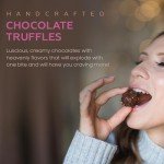 CRAVINGS BY ZOE Easter Chocolate Truffle Gift Box | 16 Count | Assorted Gourmet Milk & Dark Chocolate Candy Food Gift Basket Birthday, Get Well, Mothers Day, Holiday, Thank You Men Women Mom Him Her