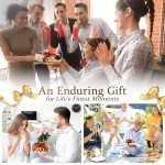 Dried Fruit Gift Basket – Gourmet Dry Fruit Tray in Wooden Platter – Healthy Snack Food Gift Basket for Women and Men – Perfect for Birthday, Holiday, Corporate, Thank You Present