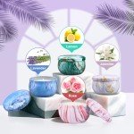 Gift Baskets for Women: Unique Candles & Hand Cream Lotion Gifts Set, Gifts for Mom, Teacher Appreciation Gifts, Relaxing Spa Holiday Gift Set, Birthday Gift for Wife Coworkers Friends, Nurse Gifts