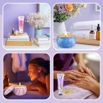 Gift Baskets for Women: Unique Candles & Hand Cream Lotion Gifts Set, Gifts for Mom, Teacher Appreciation Gifts, Relaxing Spa Holiday Gift Set, Birthday Gift for Wife Coworkers Friends, Nurse Gifts