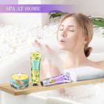 Gift Baskets for Women: Unique Candles & Hand Cream Lotion Gifts Set, Gifts for Mom, Teacher Appreciation Gifts, Relaxing Spa Holiday Gift Set, Birthday Gift for Wife Coworkers Friends, Nurse Gifts
