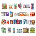 CRAVEBOX 110ct Snack Box Snacks Variety Pack for Adults - Gift Basket - Easter - College Back to School