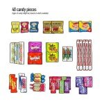 CRAVEBOX 110ct Snack Box Snacks Variety Pack for Adults - Gift Basket - Easter - College Back to School