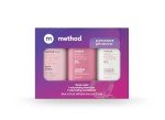 Method Body Wash and Hair Care Gift Set, Pure Peace, 3.4 oz Travel Size Bottles
