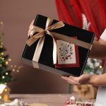 Birthday Gifts for Women,Mothers Day Gifts for Mom,Includes Scented Candle Reed Diffuser Fuzzy Socks Snow Globe Decor Flowers Gift Wrap Boxes