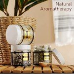 Epsom Bath Salts Gift Set, Relaxing Spa Salt W/Essential Oils, Mothers Day Gifts for Mom, Wife - Lavender, Eucalyptus, Lemon Basil, Coconut, Tea Tree, Honey Almond Salt, Self Care Gifts for Women