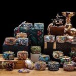 Set of 16 Small Scented Candles Soy Wax Aromatherapy Candles 2.5 OZ Portable Tin Candles with Lid, Relaxation Gifts Basket for Mother, Women, Friends and Coworkers …