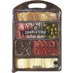 COLUMBUS Charcuterie Boards, Gourmet Meat and Cheese Tray for Entertaining, 12.5 Oz Charcuterie Tasting Board for Parties and Events