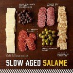 COLUMBUS Charcuterie Boards, Gourmet Meat and Cheese Tray for Entertaining, 12.5 Oz Charcuterie Tasting Board for Parties and Events