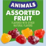 Mott's Fruit Flavored Snacks, Easter Basket Stuffers, Animals Assorted Fruit, Gluten Free Snack, Family Pack, 40 Ct, 32 oz