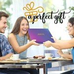 Gourmet Chocolate, Chocolate Gift Box for Her & Him, 20 Fancy Belgian Truffles, 8 Unique Flavors, Dessert Candy Gift Basket