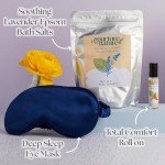 Nurture by Nature's A MOMENT FOR MAMA Gift Set, Mothers Day Gifts, 6-Piece Relaxation Kit for Moms, Spa Gift Baskets for Women, Mom Spa Gift Set, Bath Set, Gift Sets for Her, Spa Kit for Women