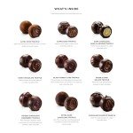Godiva Chocolatier Assorted Dark Chocolate Truffle Gift Box for Birthday, Thank You, Anniversary, Congratulations Gift Basket Gourmet Candy with Creamy Ganache in Dark Chocolate, 12pc