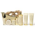 Mother's Day Spa Gift Basket for Women, Vanilla Bath & Body Set, Christmas & Birthday Gift, Includes Shower Gel, Body Lotion, Hand Cream, Body Scrub, Message Oil, Candle, Eye Mask, Confetti