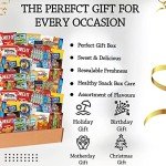 Snack Box Care Package (120 Count) Mother's Day Variety Snacks Gift Box - College Students, Military, Work or Home - Chips Cookies & Candy! shellys delight