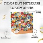 Snack Box Care Package (120 Count) Mother's Day Variety Snacks Gift Box - College Students, Military, Work or Home - Chips Cookies & Candy! shellys delight