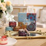 Scented Candles Gift Set, 4 Pack Aromatherapy Candles, Stress Relief Gifts for Women, Up to 120H Burning, Candles for Home Scented, Ideal for Birthday, Diwali, Christmas Gifts