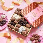 Mothers Day Chocolate Gift Basket, Food Gifts Arrangement Platter, Gourmet Snack Box, Mom, Her, Grandmother, Mother - Bonnie & Pop