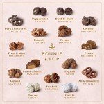 Mothers Day Chocolate Gift Basket, Food Gifts Arrangement Platter, Gourmet Snack Box, Mom, Her, Grandmother, Mother - Bonnie & Pop