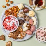 Mothers Day Gift Basket | Candy and Nut Sweet and Savory Gourmet Snack Box | Chocolate Flowers and Candy | Best Gift Idea for Mom, Women, Her, Mother, Grandmother- Bonnie and Pop