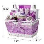 Bath & Body Gift Set for Mothers Day - Luxury 18-Piece Spa Gift Basket for Women, Pampering Bath Set with Bath Bomb | Christmas, Birthday Gifts, Perfect Holiday Gift for Her & Mom All Occasions
