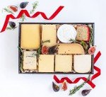 igourmet Cheese Lover's Sampler Gift Box - Includes Spanish Manchego, Italian Gorgonzola Piccante, Double Gloucester Onion & Chive Cheese, Asiago Fresco, Aged Cheddar, Aged Gouda, Brabander Gouda, Gruyere and Camembert