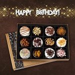 Barnetts Happy Birthday Gifts Chocolate Cookies Basket for Women, Prime for Mom, Wife, Aunt, Grandma, Niece, Daughter, Sister, Best Friend