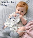 Golray Baby Boy Gifts for Baby Shower, 10pcs Newborn Essential with Fox Lovey/Blanket/Onesie/Wooden Rattle/Socks/Bib/Suitcase, Welcome Baby Gift Box Gender Reveal Infant Boy Gift Basket Set 0-6 Month