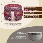TranquilBliss Scented Candle Set, 4 Pack Soy Wax Candles, 120H Burn Time, Ideal Gifts for Women, Birthday Presents