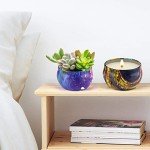 YOROXRG 16 Pack Scented Candles Gift Set - 2.5oz Strong Fragrance Natural Soy Wax Candles in Portable Travel Tin Jars - Perfect for Home Decoration and Gifting