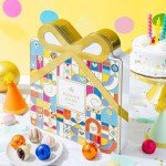 Birthday Chocolate Gift Basket, Candy Food Gifts Arrangement Platter, Gourmet Snack Gift Bow Tin Box, Bday Present Idea, Him & Her, Men Women Family Parties- 12 Gourmet Truffles- Bonnie & Pop