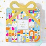 Birthday Chocolate Gift Basket, Candy Food Gifts Arrangement Platter, Gourmet Snack Gift Bow Tin Box, Bday Present Idea, Him & Her, Men Women Family Parties- 12 Gourmet Truffles- Bonnie & Pop