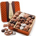 Fathers Day Chocolate Gift Basket, Gourmet Food Snack Box, Present Delivery Idea, Dad, Him, Grandfather, Father - Bonnie & Pop- Shipped With Ice