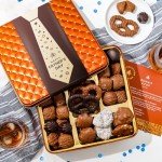 Fathers Day Chocolate Gift Basket, Gourmet Food Snack Box, Present Delivery Idea, Dad, Him, Grandfather, Father - Bonnie & Pop- Shipped With Ice